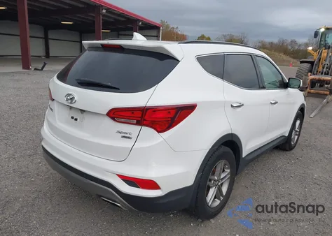 2017 Hyundai Santa Fe Sport 2.4L из США, поврежденный, VIN 5XYZUDLB6HG432873